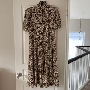 Charles Henry maxi dress
